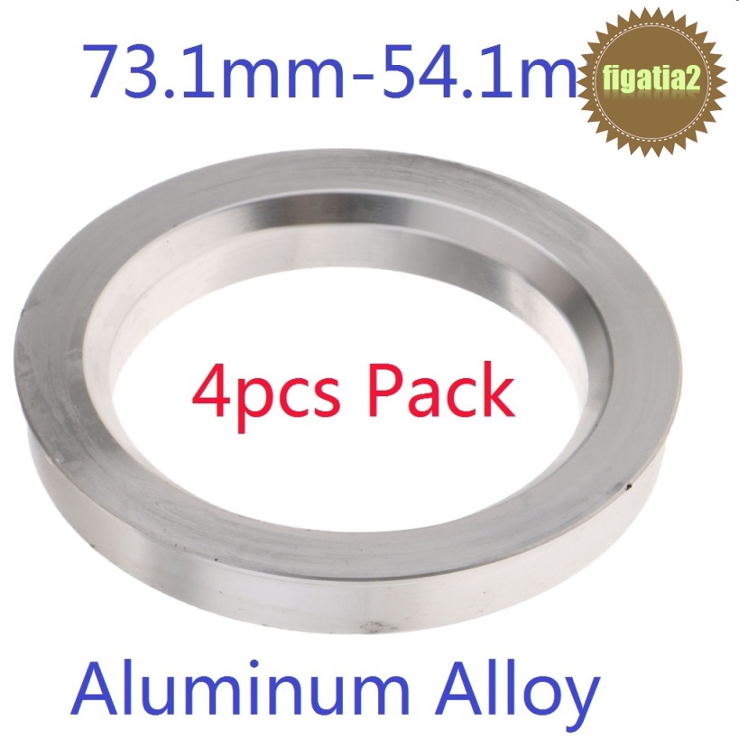 Set of 4 Aluminum hub centric rings 67.1mm to 54.1mm metal hubcentric ring 4pcs