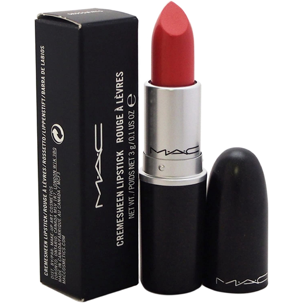 M A C Cremesheen Lipstick 3g For Her Ruby Woo Shopee Philippines