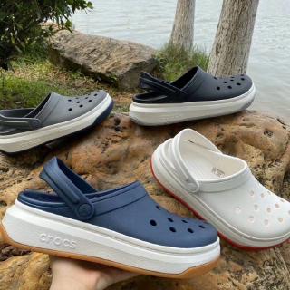 mens platform crocs