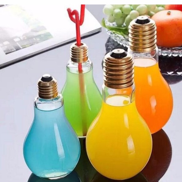 Plastic LED Lightbulb Jar 400ML | Shopee Philippines