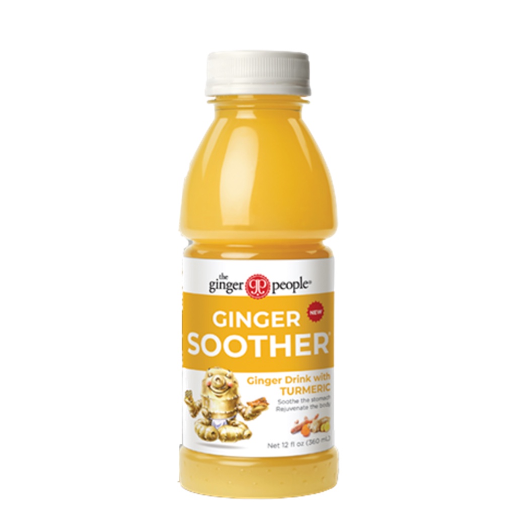 Ginger People Ginger Soother with Turmeric 360ml Soothe the Stomach