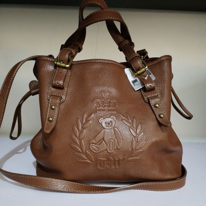 Teenie Weenie Bear two way bucket sling bag (for live selling checkout