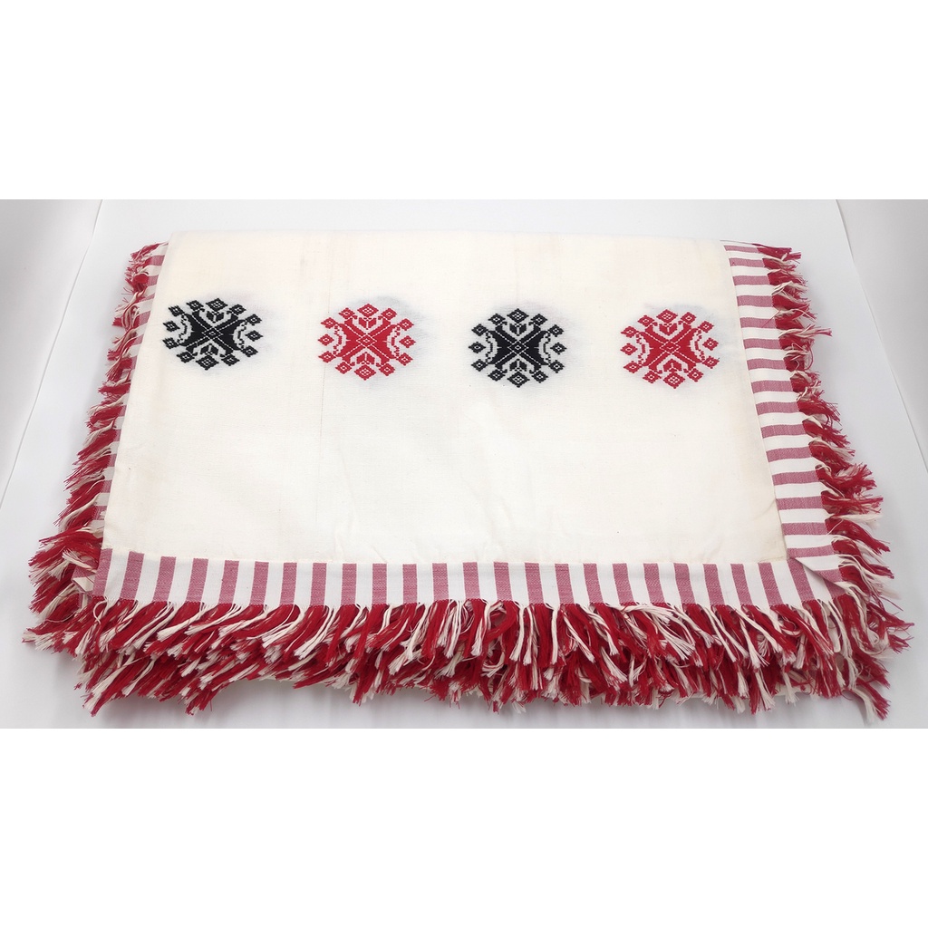 Ilocos Inabel Blanket (Cotton Ball Design 4 Panels) Shopee Philippines