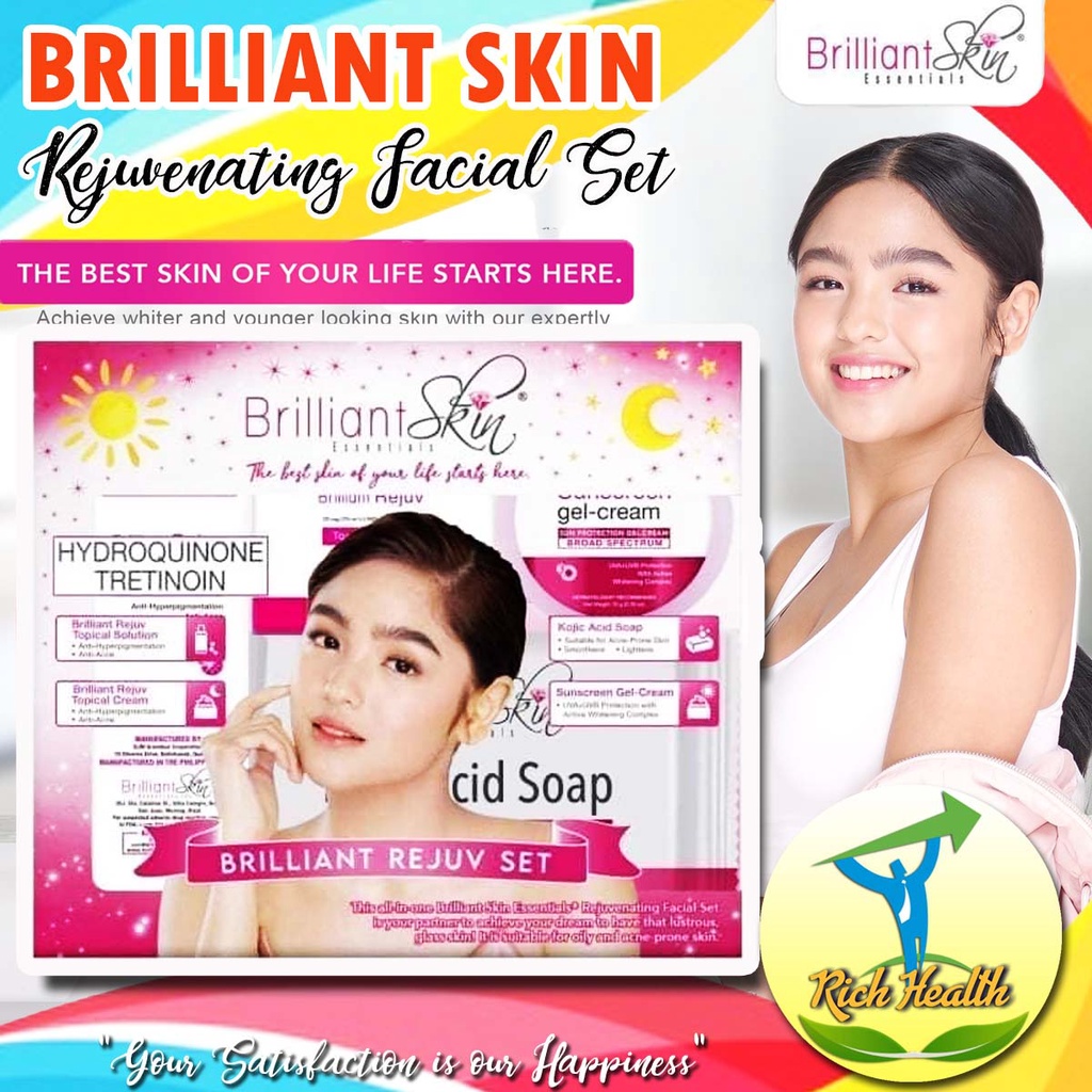 Brilliant Skin REJUVENATING FACIAL SET (100% Original) NEW PACKAGING ...