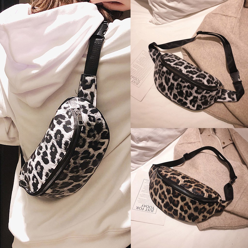 leopard print messenger bag