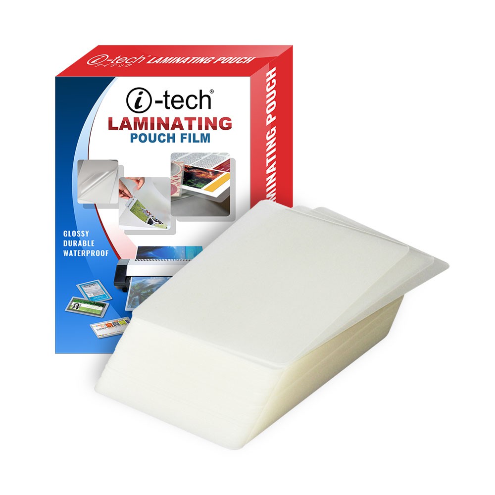 Laminating Pouch Film ID Size 250mic / 65x95mm itech | Shopee Philippines