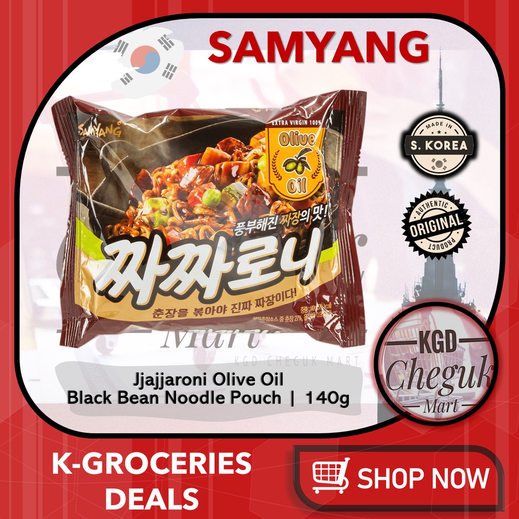 Samyang Chacharoni Jjajang Jjajangmyeon Jajangmyeon Black Bean Sauce