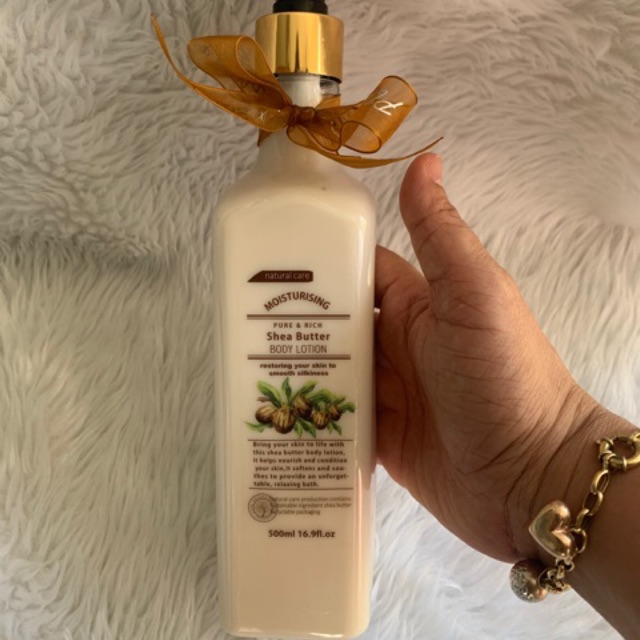 Pure & Rich Shea Butter Moisturising Body Lotion 500ML Shopee Philippines