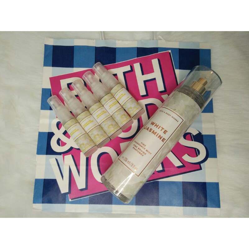 Bath & Body Works White Jasmine 10ml Shopee Philippines