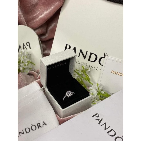 Pandora Round Ring with box Shopee Philippines