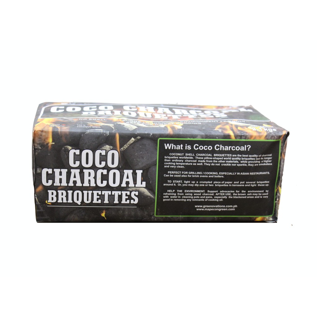 COCO CHARCOAL BRIQUETTES | Shopee Philippines