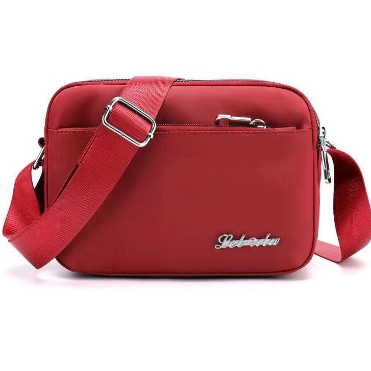 SAMBAG#1395 Multi-layer Travel Leisure One Shoulder Crossbody Bag For Women Water-Resistants Bags