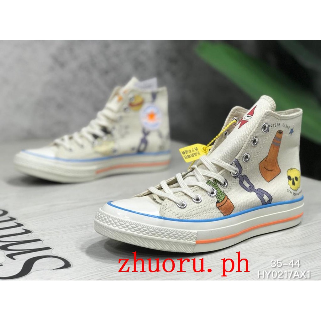 graffiti converse shoes