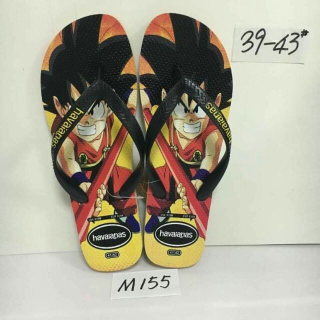 dragon ball z flip flops