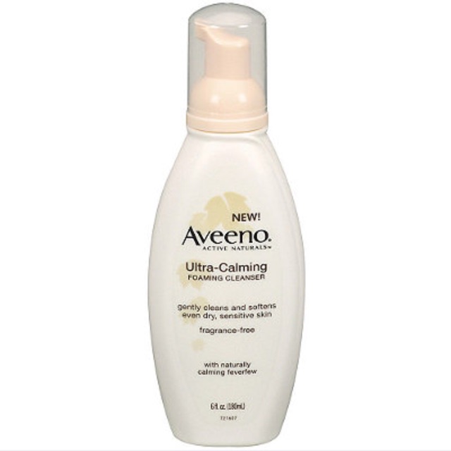 aveeno ultra calming foaming cleanser ph