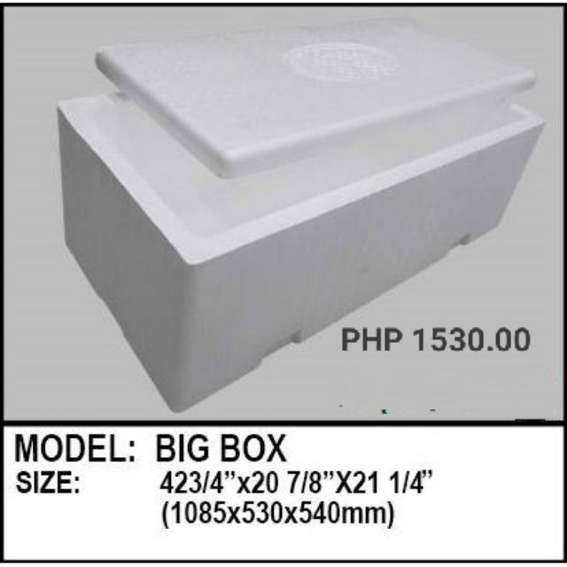 ice box cooler styrofoam