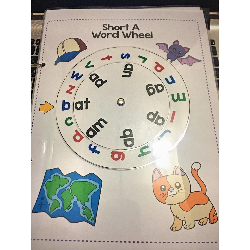 Cvc Word Wheel Word Wheel Alphabet Activities Prescho vrogue.co