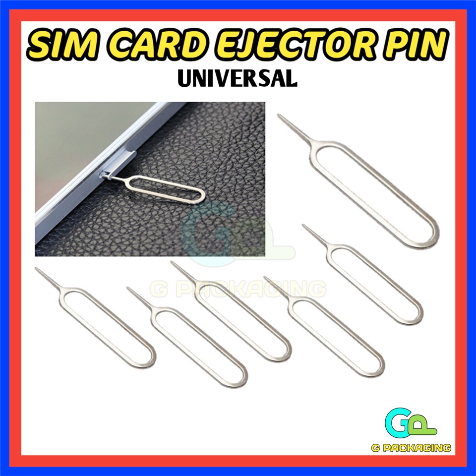Gp Sim Card Ejector Pin Sim Eject Tool Sim Ejector Pin Universal Panundot 1 Piece 3 Pieces 5 Pieces 5