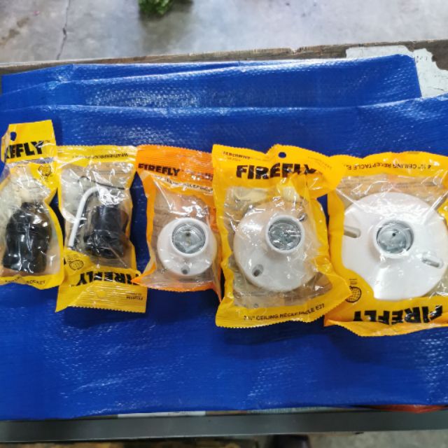 Firefly rubber socket/receptacle2, 3, 4/keyless socket /pull chain