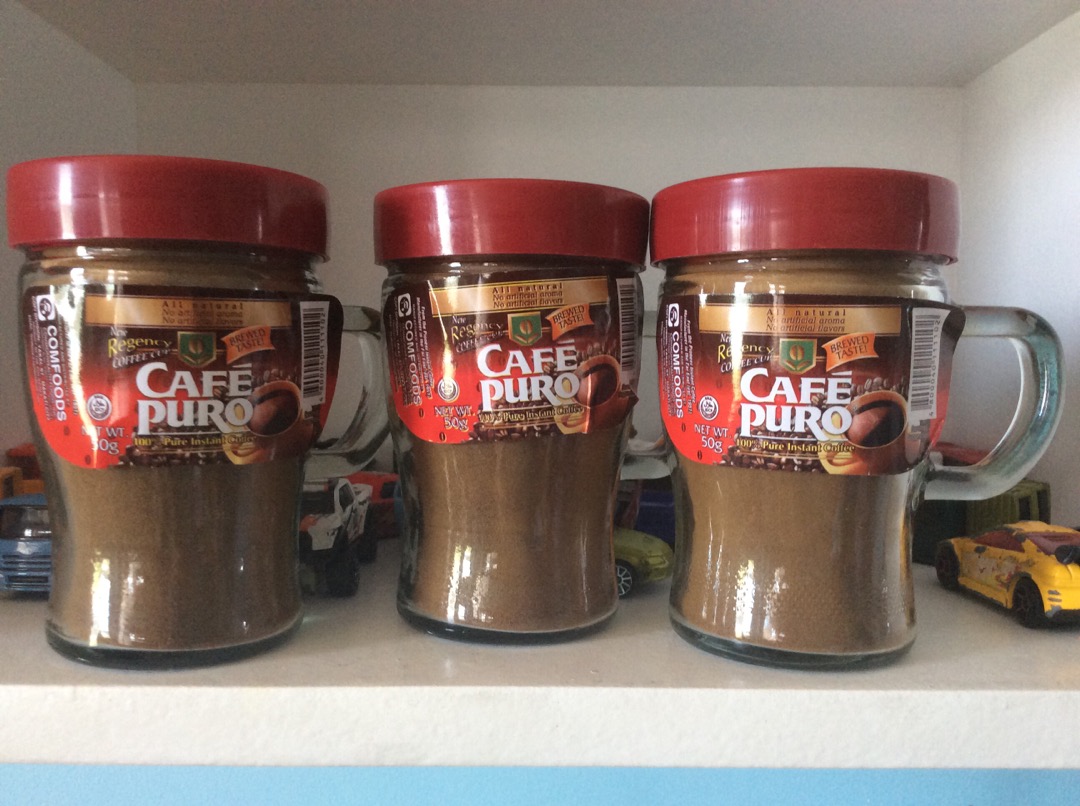 Cafe Puro Instant Coffee In Regency Cup 50g | Shopee ...