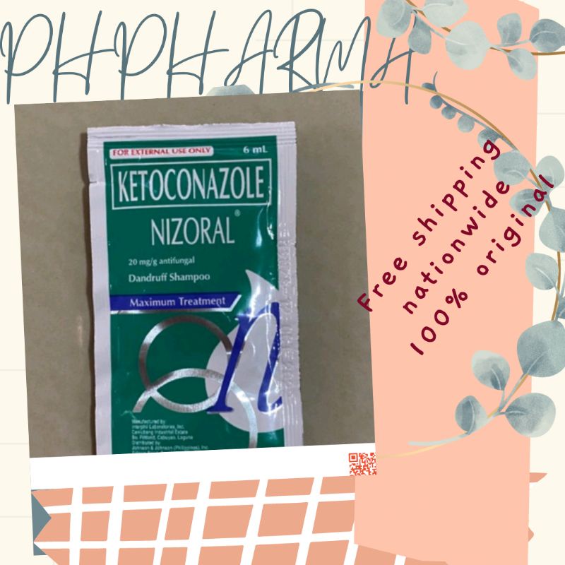 Nizoral Shampoo Ketoconazole Sachet Original Shopee Philippines