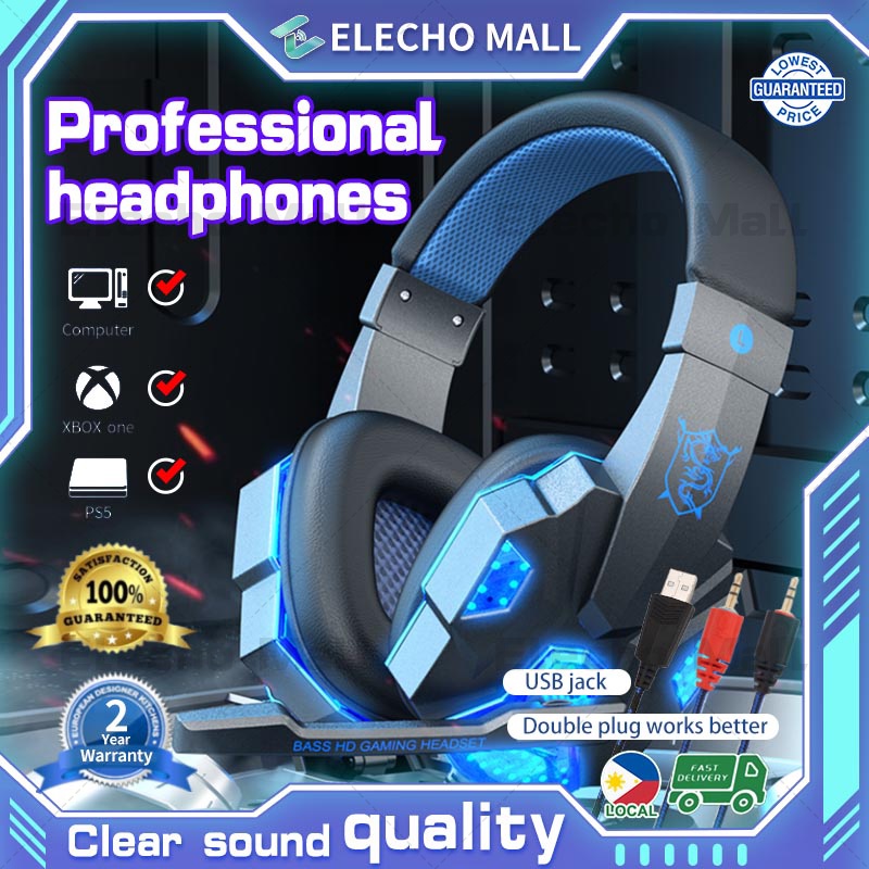 COD Gaming Headphones PC Noise Cancelling Headphones Wired Headset with