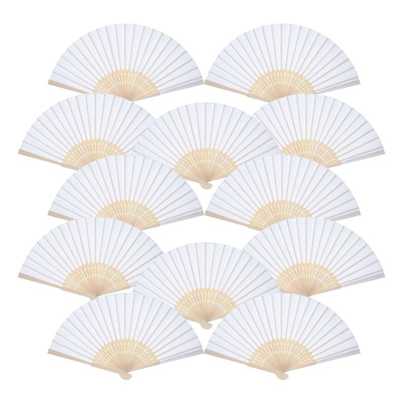 folding paper fans cheap