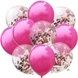 1 Set Metallic Confetti Balloon Birthday Party Decorations Balloons Wedding Party Supplies Needs #6