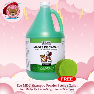 BOB-1 Gallon Prolific Tails Madre De Cacao Shampoo Powder Scent Anti Bacterial,Anti Mange and Fungal