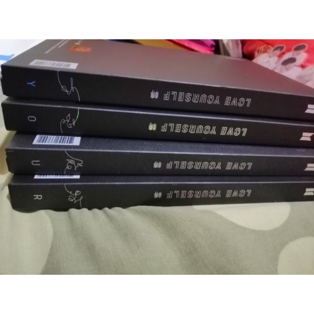 Unsealed Official Bts Love Yourself Tear Album Set Shopee Philippines