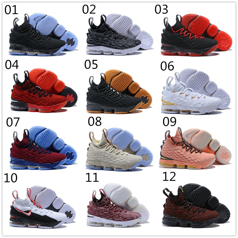 lebron james shoes from 1 to 15