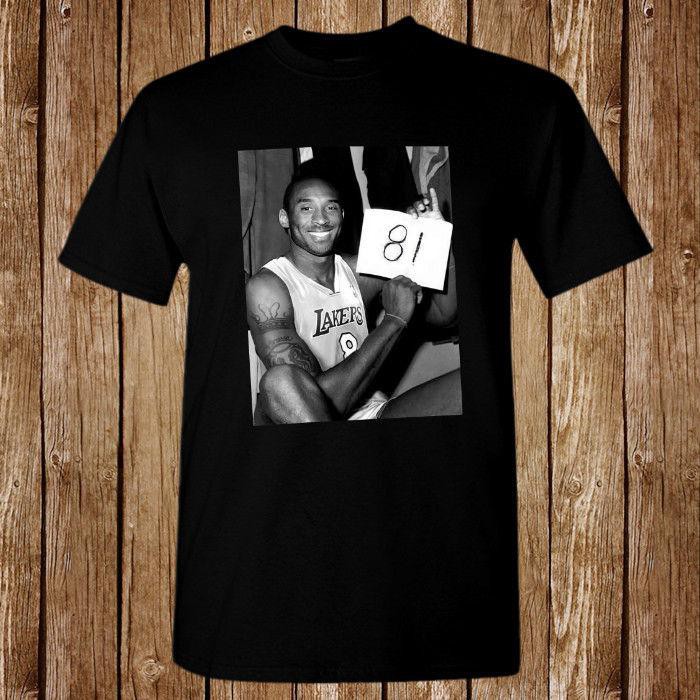 kobe bryant 81 point game t shirt