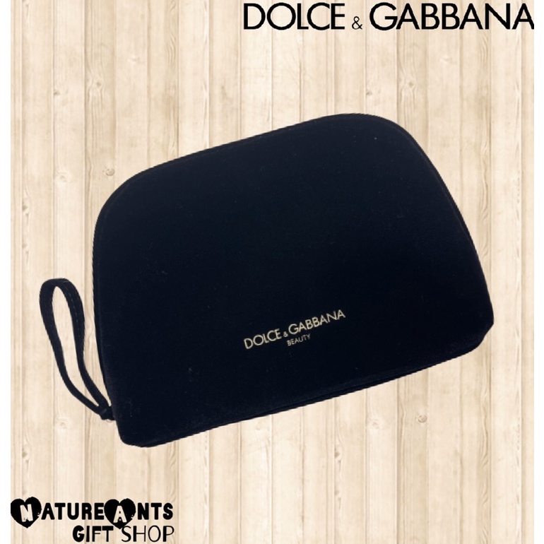 DOLCE & GABBANA] Black Colored Beauty/MakeUp Bag | Shopee Philippines