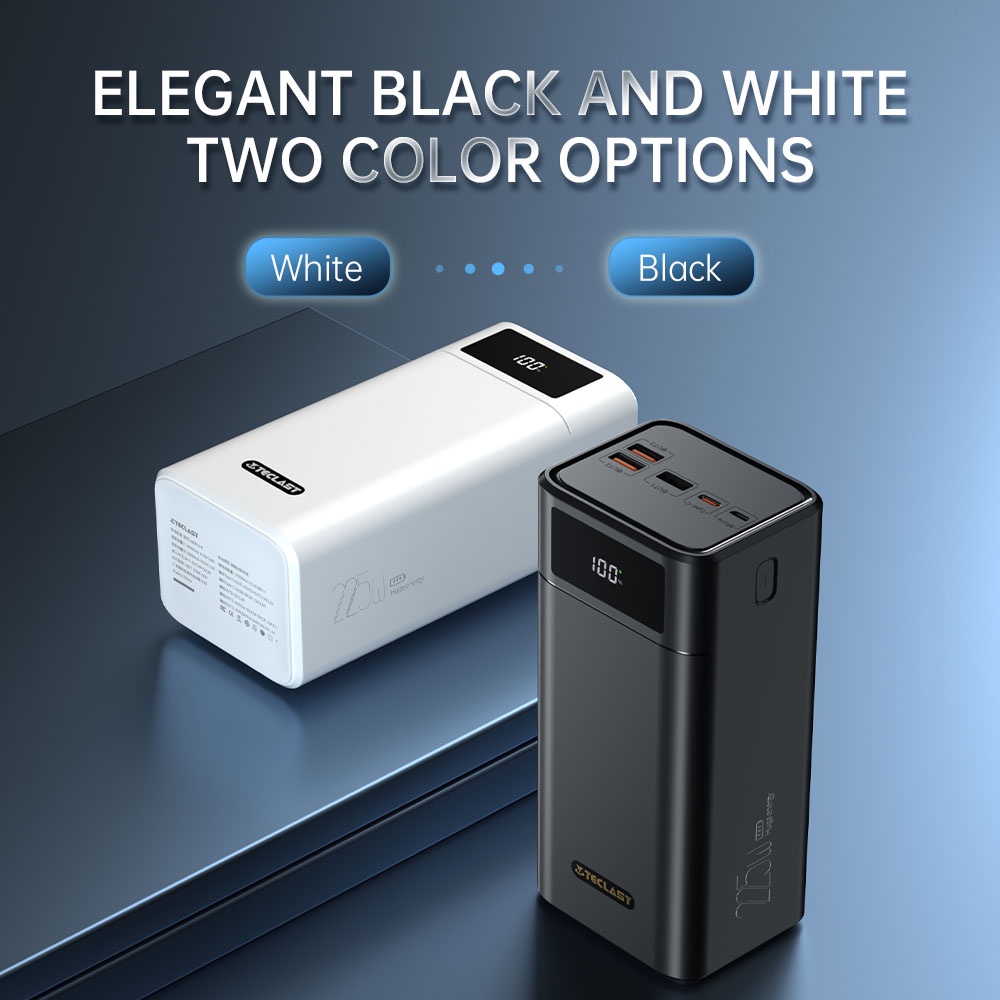 TECLAST A60 Pro 60000mAh 22.5W 5A Fast Charge Dual Input 4 Output LED Numeric Display Powerbank - Image 6