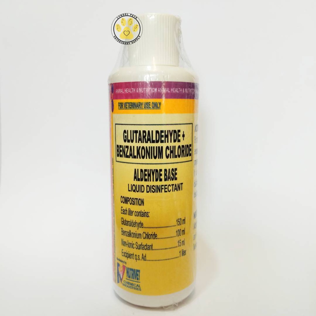 NUTRIVET ALDEHYDE BASE liquid disinfectant (120 ml) Shopee Philippines
