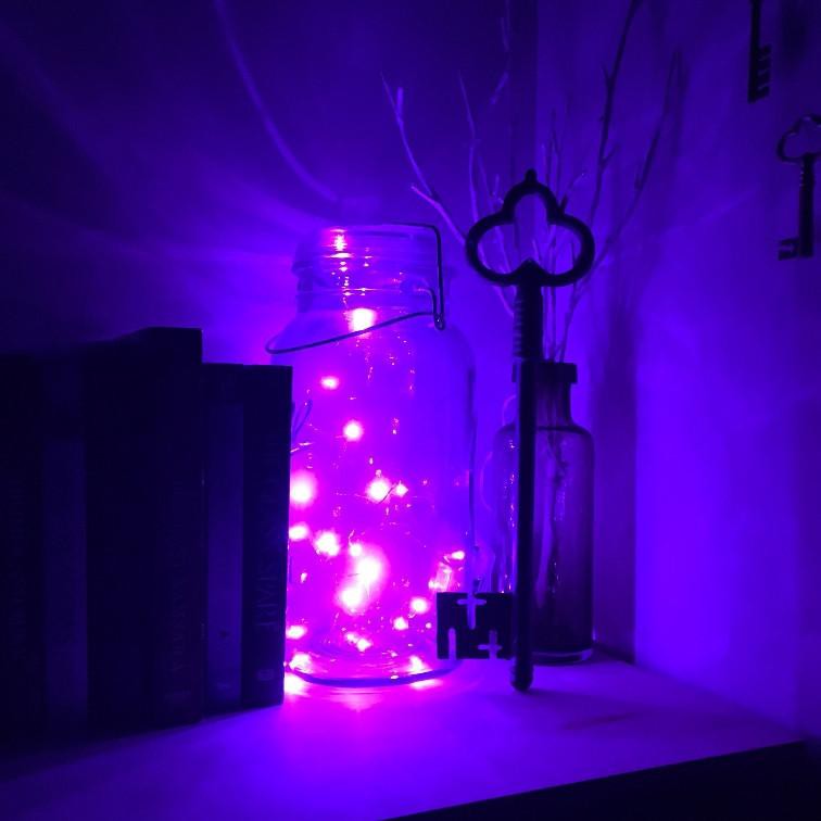 2M 20 LEDS Battery Power Operated LED String Light Waterproof Copper Cable Wire Light Decor CBL20