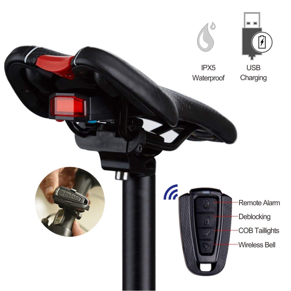 intelligent rear bike light