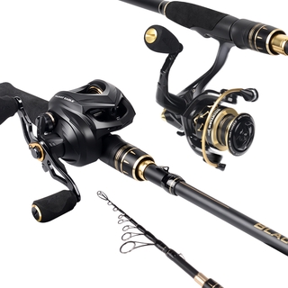 6lb line 6ft Telescopic Travel Rod and Sol Reel 