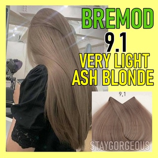 Bremod 9.1 Very Light Ash Blonde + Oxidizing