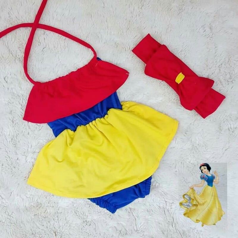 snow white romper