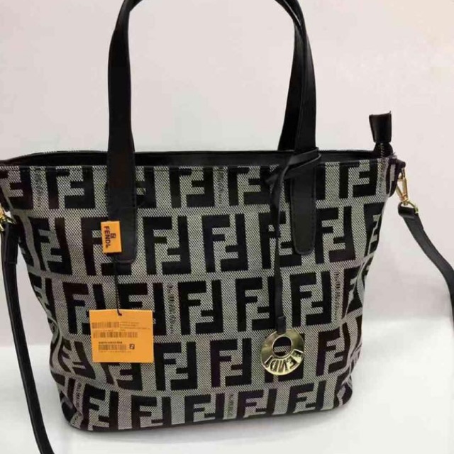 COD Fendi 2 way handbag | Shopee 