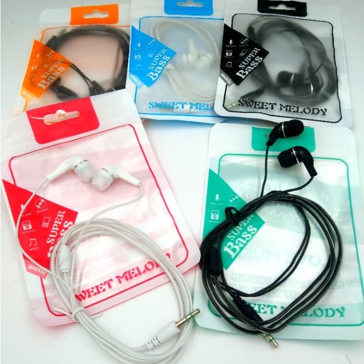 Headset NO Mic Universal Earphone Universal headset Super Bass Earphone