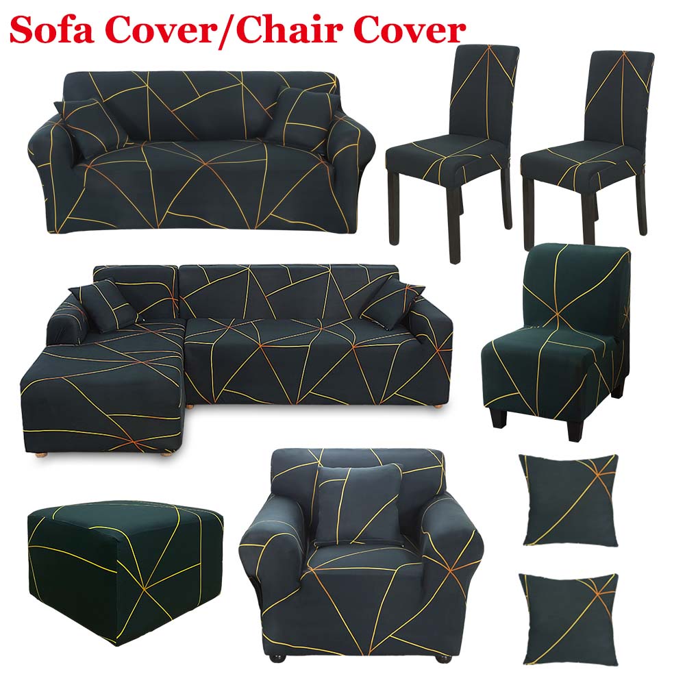 Sofa Cover Stretchable 1/2/3/4 Seater Sofa Slipcover Single Sofa Cover