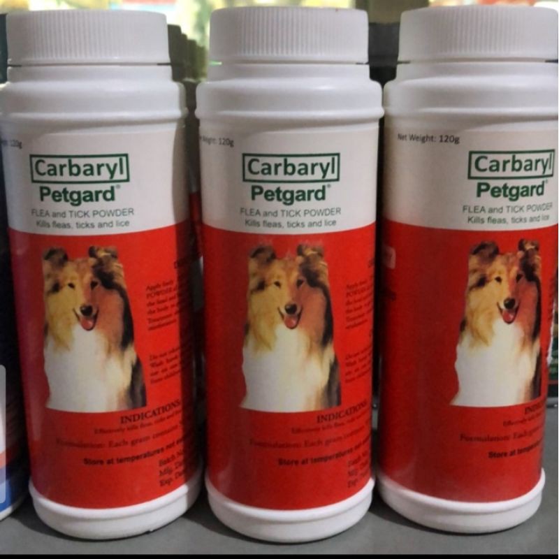 CARBARYL PETGARD DOG POWDER ( 120g) Shopee Philippines