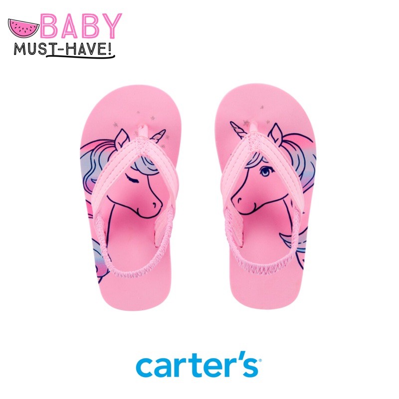 carters baby flip flops