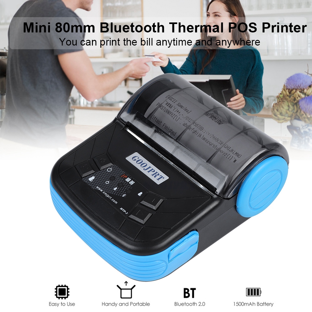 printer thermal 80mm bluetooth