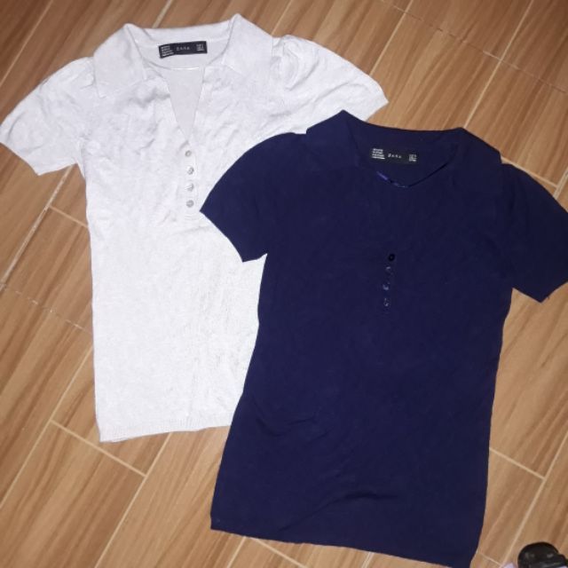 zara polo shirt womens