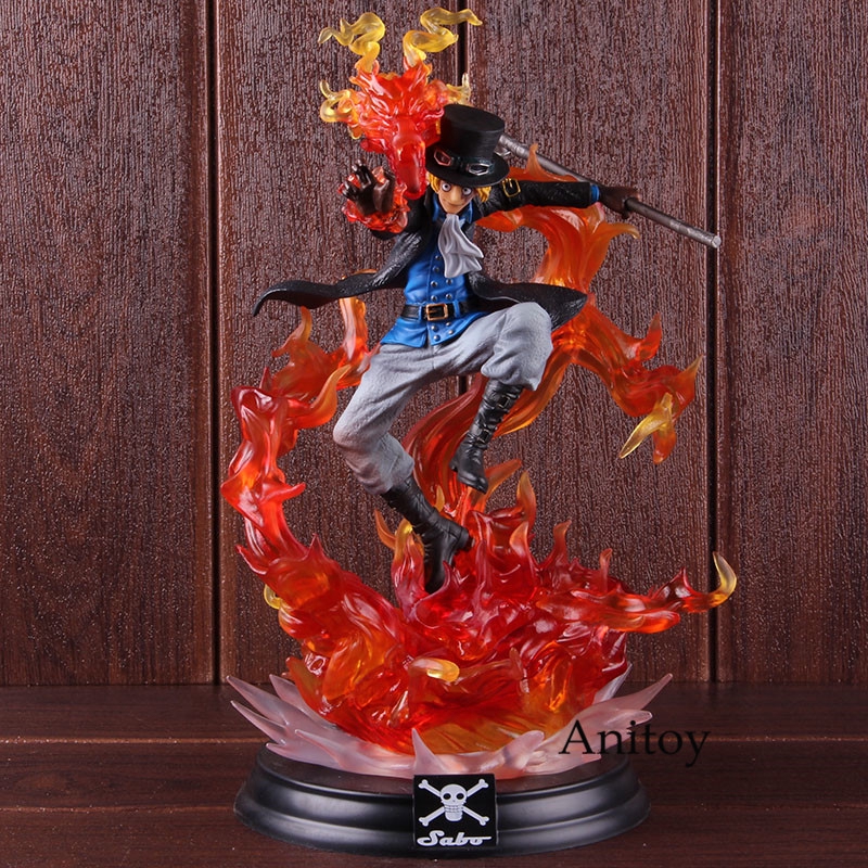 One Piece Sabo Motion Ability Statue Portrait Of Pirates Action Figure P O P Xl Pvc Model Toy Shopee Philippines