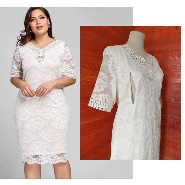 plus size nursing dresses formal