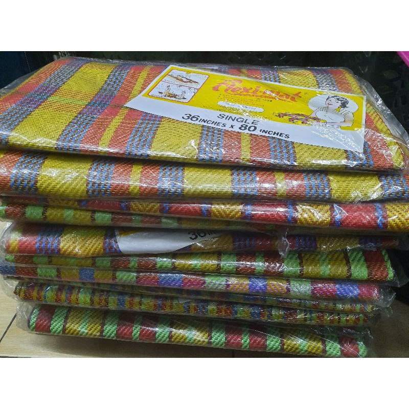 ORIGINAL FLEXI MAT/ BANIG QUALITY (AVAILABLE IN DIFFERENT SIZES) Shopee Philippines